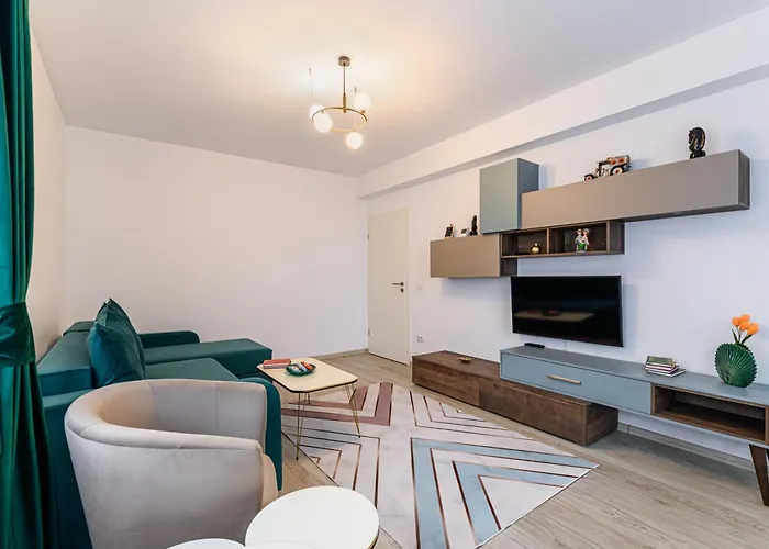 アパート Grandis Coresi Mall Luxury *